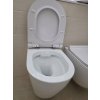 Besteco Basso závěsné WC včetně sedátka soft-close Rimless 36x48 cm, bílé
