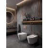 Závěsné WC Besteco Basso Rimless se soft-close sedátkem, bílé kód:TR2217