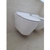 Besteco Basso závěsné WC včetně sedátka soft-close Rimless 36x48 cm, bílé