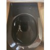 Besteco Boch závěsné WC černé se Soft-Close sedátkem 37x55 cm,