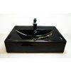 14104 cerne umyvadlo black widow keramika s cernou glazurou 550x405x130 mm bss7674