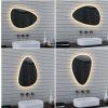 BESTECO Aqua Light LED zrcadlo kapka 70x80 cm (designové podsvícení)