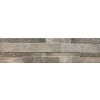 EBS Volcano 3D Taupe šedohnědý kamenný obklad 15x61 cm detail reliéfu skládaného kamene a matné textury